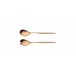 Moon Copper Matte Salad Serving Set 11.1 in (28.2 cm)