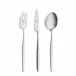 Solo Steel Matte 5 pc Set (Dinner Knife, Dinner Fork, Table Spoon, Dessert Fork, Coffee/Tea Spoon)
