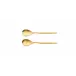 Solo Gold Matte Salad Serving Set 9.9 in (25.2 cm)