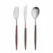 Mio Steel Brown Handle/Steel Matte Chopstick Set 8.9 in (22.5 cm)