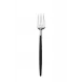 Goa Black Handle/Steel Matte Dessert Fork 7.4 in (18.7 cm)