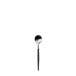 Goa Black Handle/Steel Matte Mocha Spoon 4.1 in (10.5 cm)