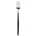 Goa Black Handle/Steel Matte Serving Fork 10.4 in (26.5 cm)