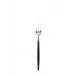 Goa Black Handle/Steel Matte Pastry Fork 6.9 in (17.5 cm)