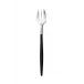 Goa Black Handle/Steel Matte Oyster Fork 6.9 in (17.5 cm)