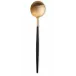 Goa Black Handle/Gold Matte Serving Spoon 10.4 in (26.5 cm)