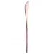 Goa Rose Pink Handle/Gold Matte Dinner Knife 8.9 in (22.5 cm)