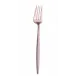 Goa Rose Pink Handle/Gold Matte Dinner Fork 8.5 in (21.7 cm)