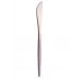 Goa Rose Pink Handle/Gold Matte Dessert Knife 7.9 in (20 cm)