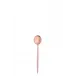 Goa Rose Pink Handle/Gold Matte Coffee/Tea Spoon 5 in (12.7 cm)