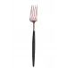 Goa Black Handle/Rose Gold Matte Dinner Fork 8.5 in (21.7 cm)