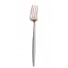 Goa White Handle/Rose Gold Matte Dinner Fork 8.5 in (21.7 cm)