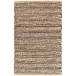 Simba Black Woven Jute Rugs