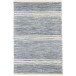 Malta Blue Handwoven Wool Rug 5' x 8'