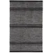 Malta Black Grey Black Woven Wool Rugs