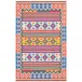 Bungalow Kilim Multi Woven Wool Rug