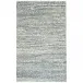 Shepherd Pewter Blue Hand Knotted Wool Rug 5' x 8'