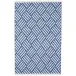 Crisscross Denim Handwoven Indoor/Outdoor Rug 10' x 14'