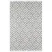 Crisscross Platinum Handwoven Indoor/Outdoor Rug 9' x 12'