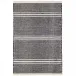 Malta Black/Ivory Handwoven Wool Rug 3' x 5'