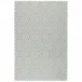 Diamond Platinum/White Machine Washable Rug 2' x 3'