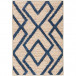 Marco Navy by Bunny Williams Machine Washable Rug 4' X 6'