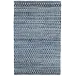 Denim Stone Blue Handwoven Cotton Rug