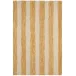 Silas Stripe Gold Hand Micro Hooked Wool Rug 2' x 3'