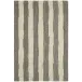 Silas Stripe Grey Hand Micro Hooked Wool Rug