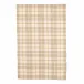 Lakeville Plaid Khaki Handwoven Indoor/Outdoor Rug