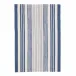 Quincy Stripe Denim Handwoven Indoor/Outdoor Rug