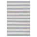 Banks Stripe Swedish Blue Handwoven Indoor/Outdoor Rug