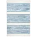 Ellington Stripe Blue Machine Washable Rug - 2x3