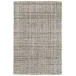 Harris Blue/Brown Hand Micro Hooked Wool Rug 6' x 9'