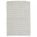 Two-Tone Rope Platinum/White Indoor/Outdoor Rugs