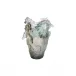 Grey Blue Horse Vase (Special Order)