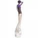 Grey Purple & Silver Ines by Jean-Philippe Richard (Special Order)