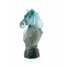 Cavalcade Blue-Gray Chess Knight