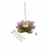 Jardin de Lotus Green Pink Incense Holder