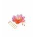 Jardin de Lotus Amber Pink Incense Holder