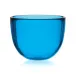David Mellor Aqua Blue Glass Bowl