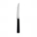 Odeon Stainless Table Knife Black Handle