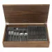 Paris Stainless 58-Piece Canteen Walnut