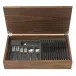 Classic Stainless 44-Piece Canteen Walnut