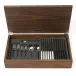 Pride Silverplated IV Silverplated 44-Piece Canteen Walnut