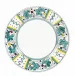 Orvieto Green Rooster Salad Plate (White Center) 8 in Rd