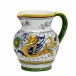 Raffaellesco Traditional Deruta Pitcher (1.25 Liters/40 Oz/5 Cups) 6 in Rd x 6.5 high