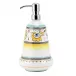 Perugino Liquid Soap Lotion Dispenser 5 in Round x 9 high (26 Oz.)