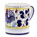 Orvieto Blue Rooster Mug 3.75 high; 10 oz