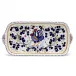 Orvieto Blue Rooster Rectangular Tray 13 Long x 7